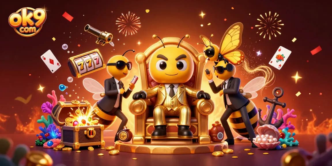 Experience thrilling gameplay at ok9 com with vibrant casino elements and dynamic characters.