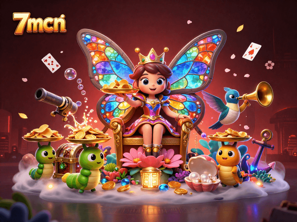 Experience thrilling keno action with 7mcn in this vibrant casino illustration!