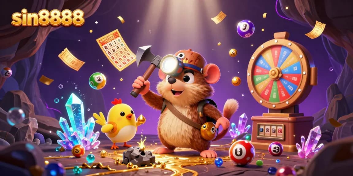 Engage in the thrilling world of sin8888, where the treasure hunter mole uncovers jackpot riches in a vibrant casino