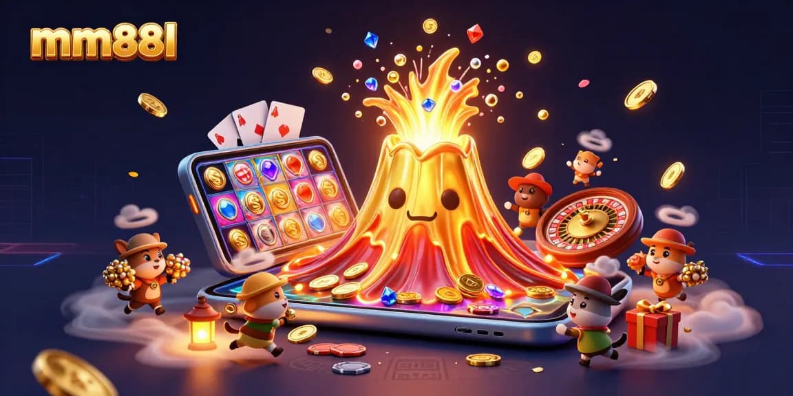 Experience thrilling wins at mm88l with an erupting golden volcano and treasure-filled adventure.
