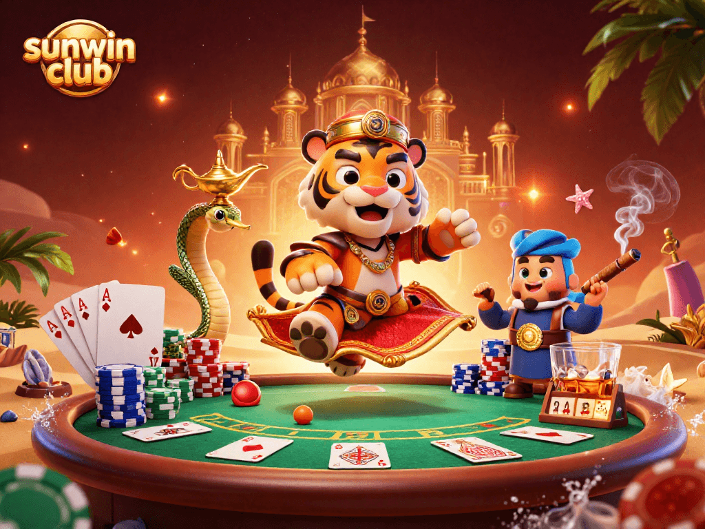 Experience the thrill of sunwin club with dynamic poker action and rich casino ambiance.