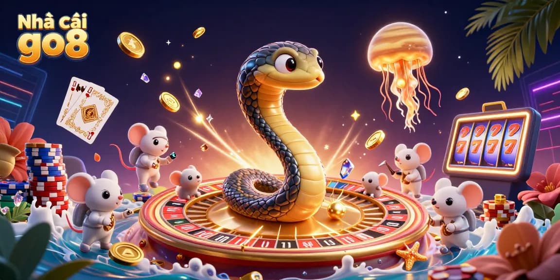 Bet alongside cosmic characters at Nhà cái go8's exciting games for thrilling wins!