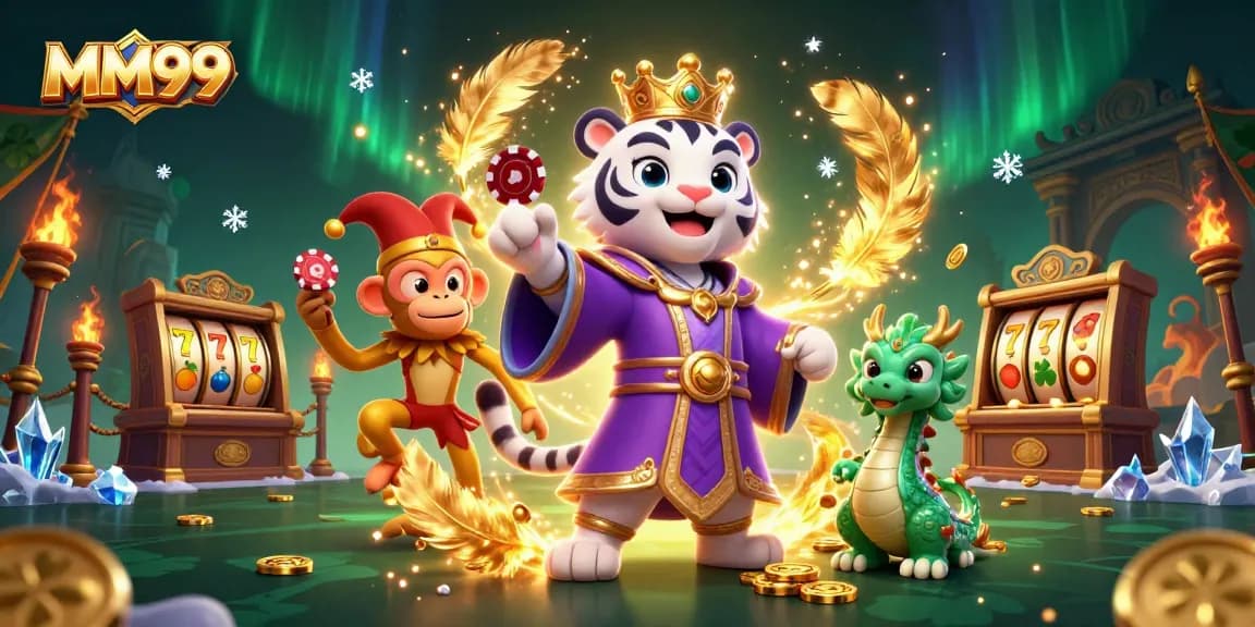 Experience thrilling games and jackpots at MM99 with innovative casino designs and vibrant characters.