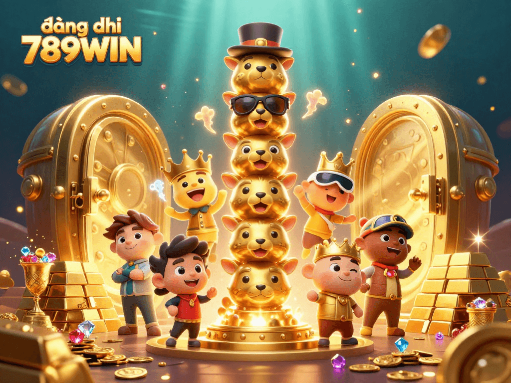 Engage with the vibrant world of đăng ký 789WIN, illustrated with lively casino elements.