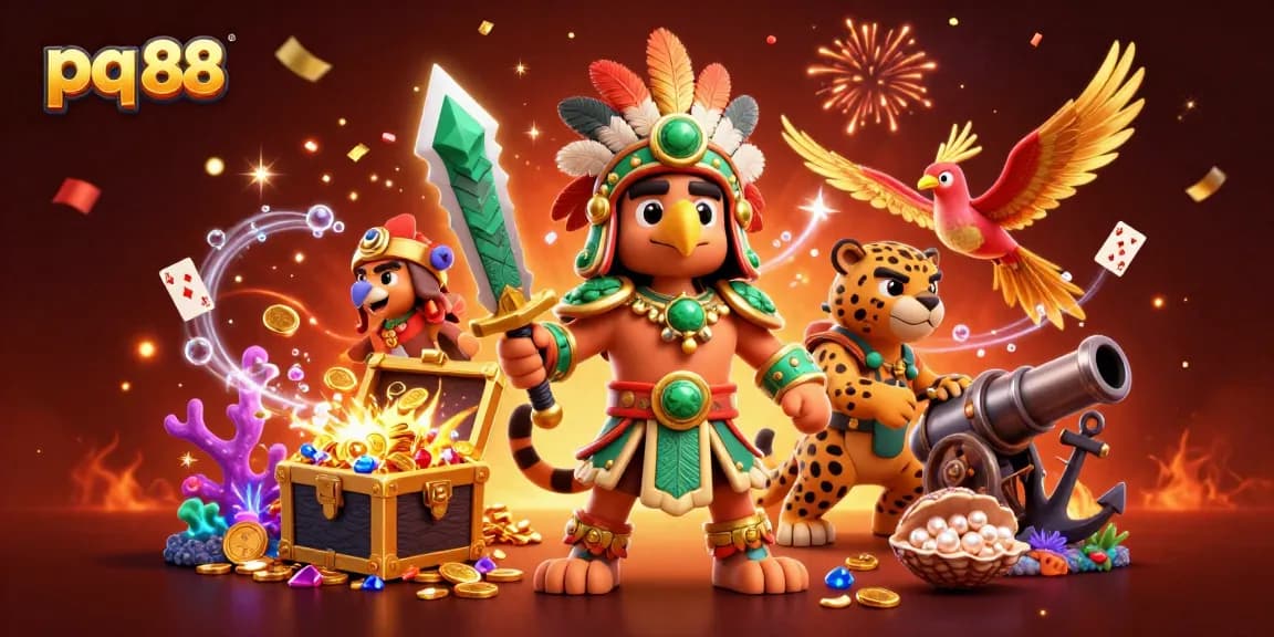 Experience exciting winnings at pq 88 with dynamic action from gaming warriors and treasures.