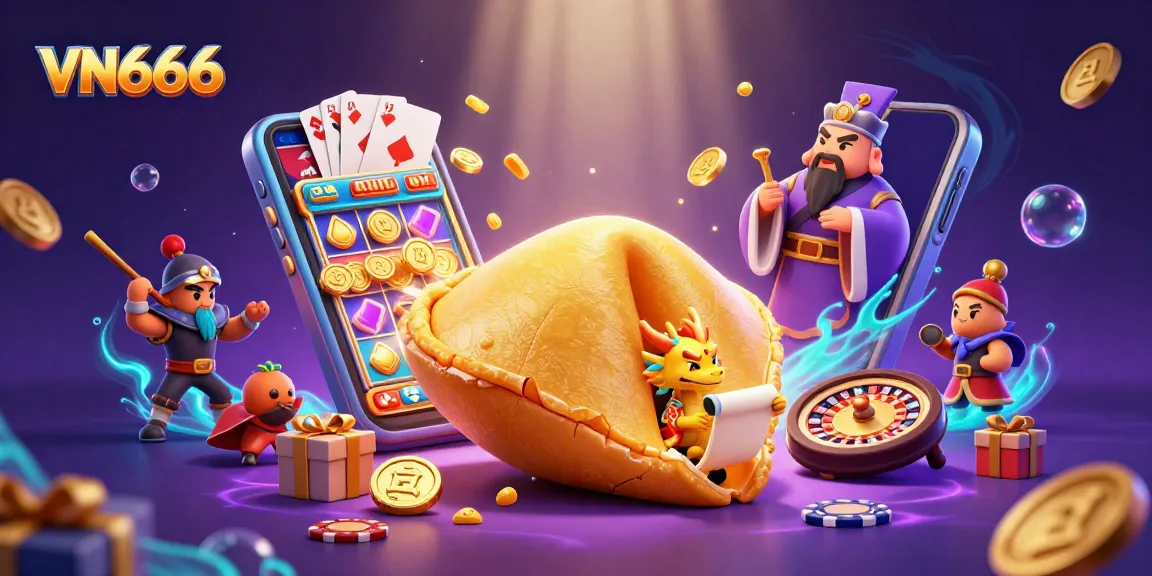 Engage in action with VN666's vibrant casino experience featuring lively characters and golden rewards.