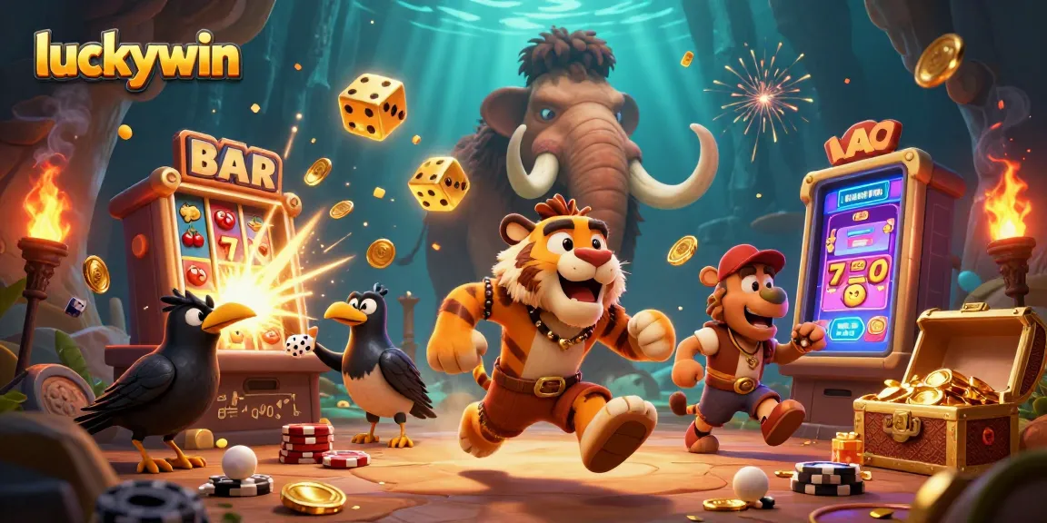 Experience thrilling wins at luckywin with 3D action-packed casino characters and elements.