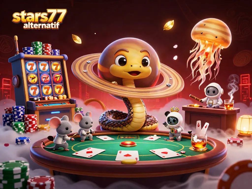 Menang besar dengan stars77 alternatif melalui taruhan slot dan jackpot berwarna-warni.