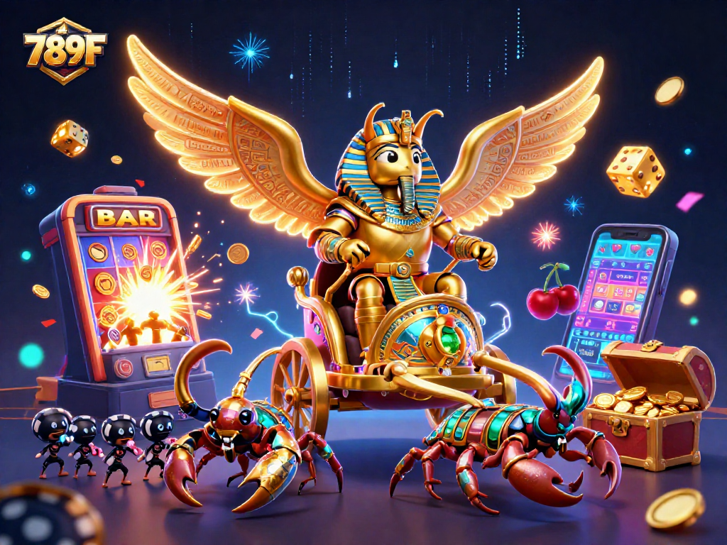 Experience thrilling jackpots and immersive gaming with 789F's vibrant casino atmosphere.