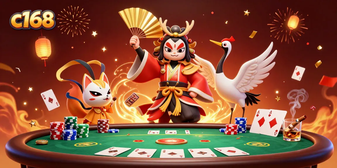 Experience the excitement of c168 among vibrant casino elements, with engaging characters and dynamic gaming action.