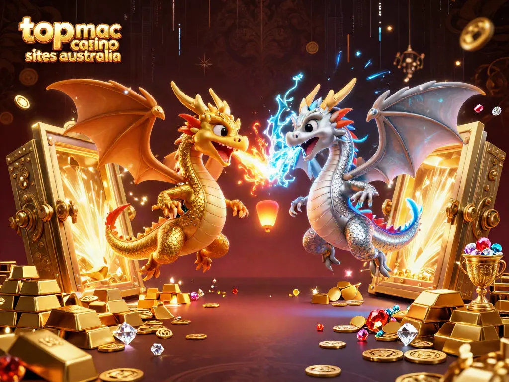 Experience the thrill of top mac casino sites Australia with magical dragons and treasures