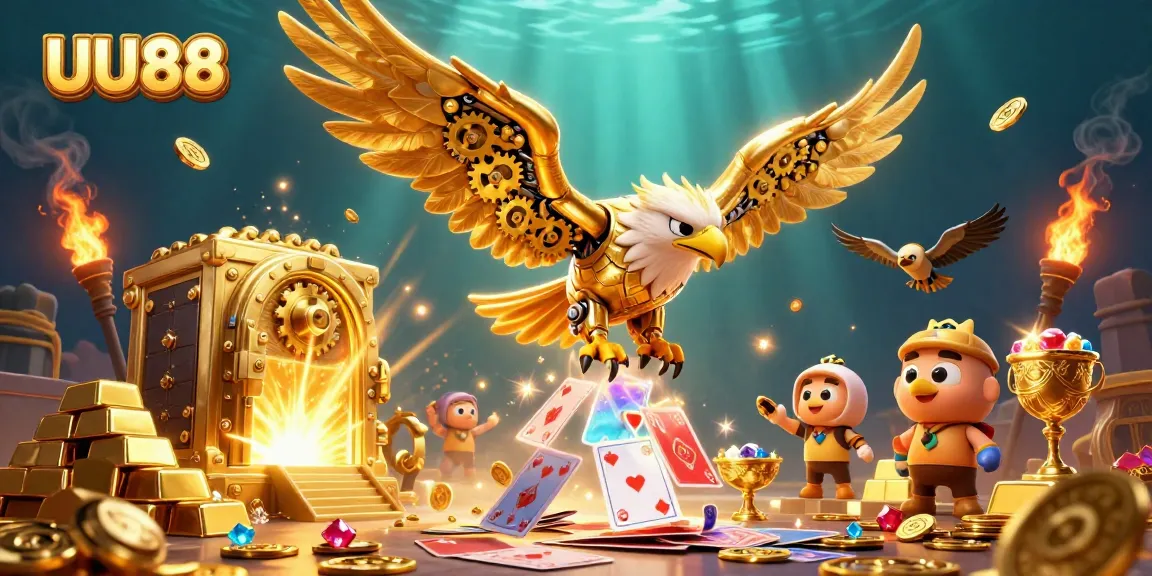 Experience thrilling wins at UU88 with dynamic holographic games and striking golden treasures.