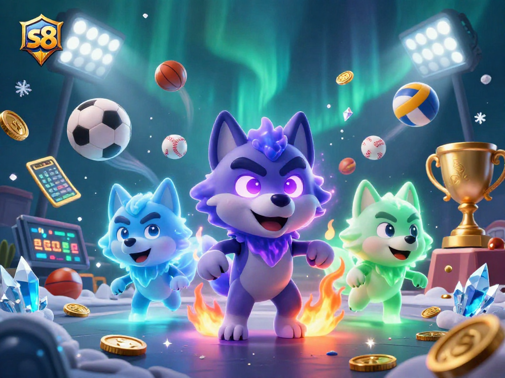 S8 enhances the gaming experience with dynamic sports elements and thrilling visuals.