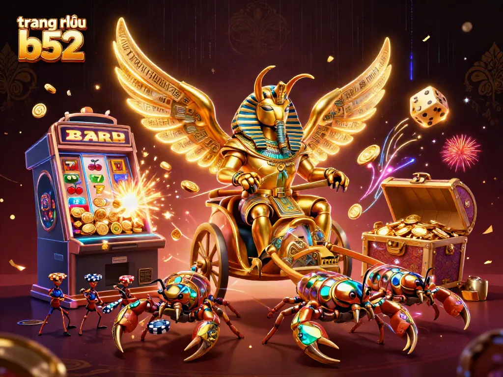 Experience thrilling gameplay at trang chủ b52, with vibrant casino elements and jackpot surprises.