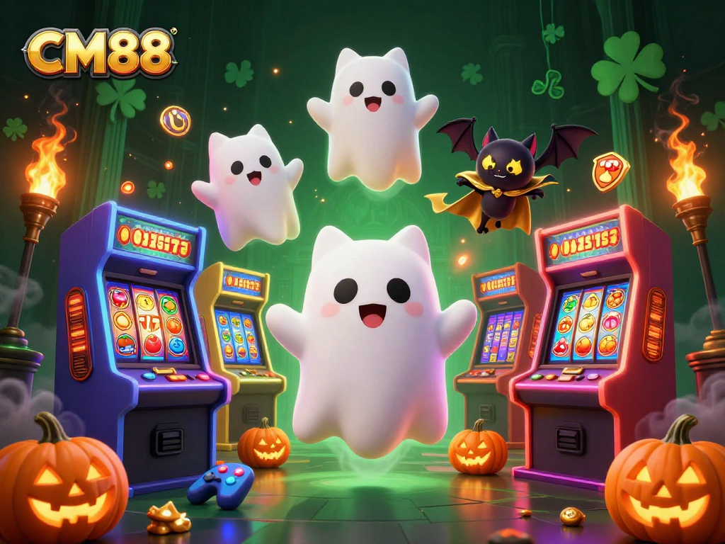 Play exciting games at CM88 haunted casino with engaging characters and dynamic elements.