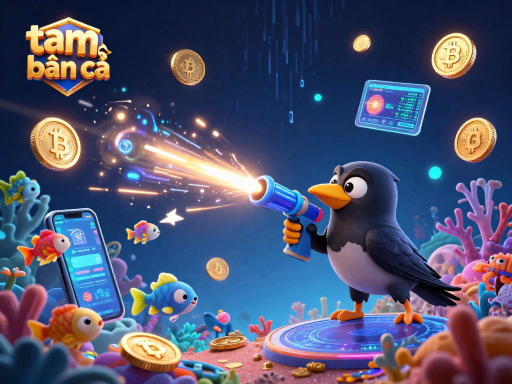 Engage in tam tiên bắn cá with vibrant sea creatures while shooting for crypto rewards!
