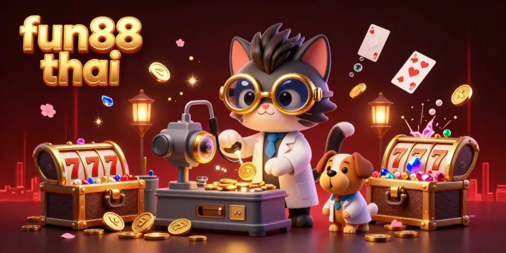 Engage with thrilling gameplay at fun88 thai featuring vibrant slot games and dynamic scenes.