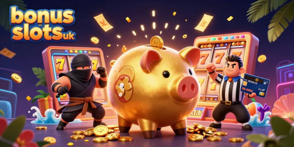 Experience thrilling bonus buy slots UK action with dynamic characters and vibrant casino elements.