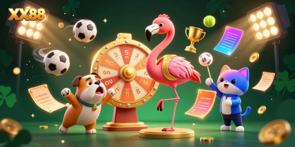 Spin the golden prize wheel with XX88 for exciting casino rewards!