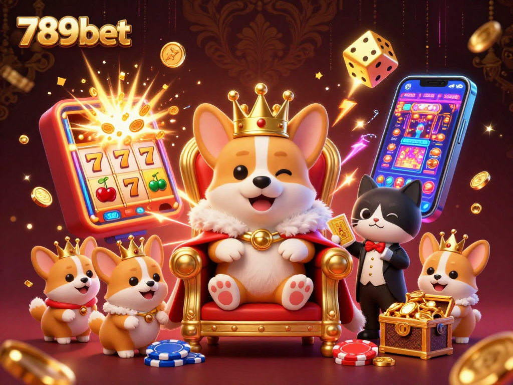 Experience the thrilling world of 789bet with a lavish royal poker scene full of excitement and winning chances.