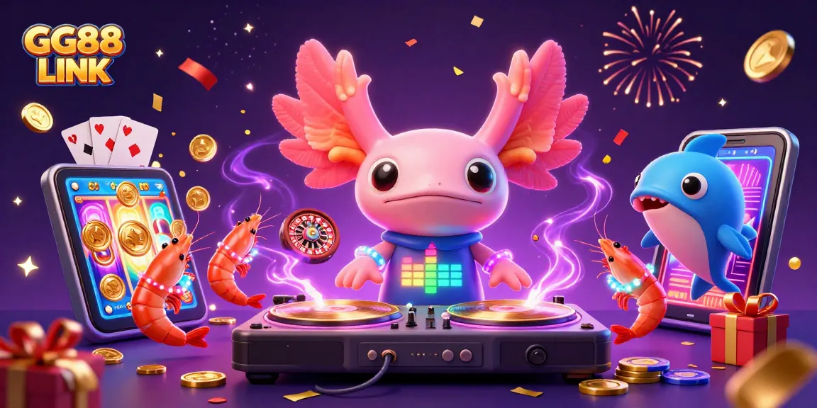 Experience the excitement at GG88 LINK with vibrant gaming action and colorful characters.