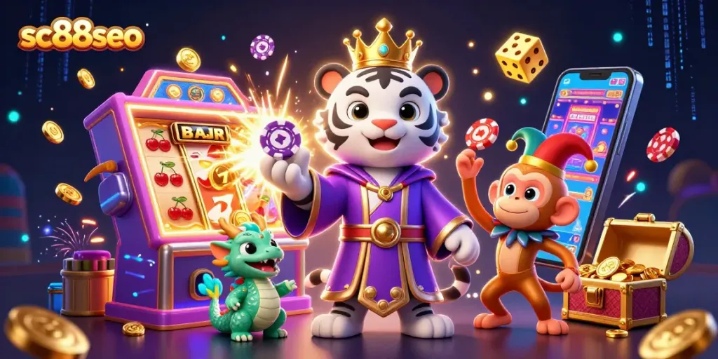 Experience thrilling wins at SC88SEO with dynamic slot machines bursting with treasures.