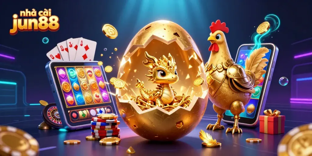 Trải nghiệm tại nhà cái jun88 với khung cảnh sôi động và bắt mắt trong casino.