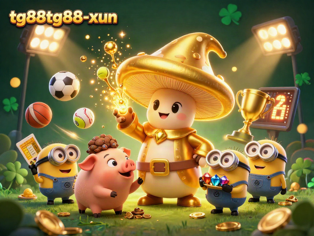 Experience the thrill of tg88tg88-xun with a magical illustration of casino excitement and treasure hunting.