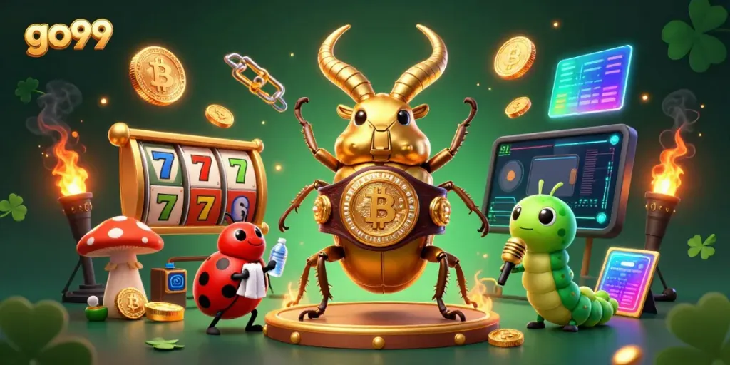 Experience the excitement at go99 with captivating gaming adventures in this vibrant casino scene.