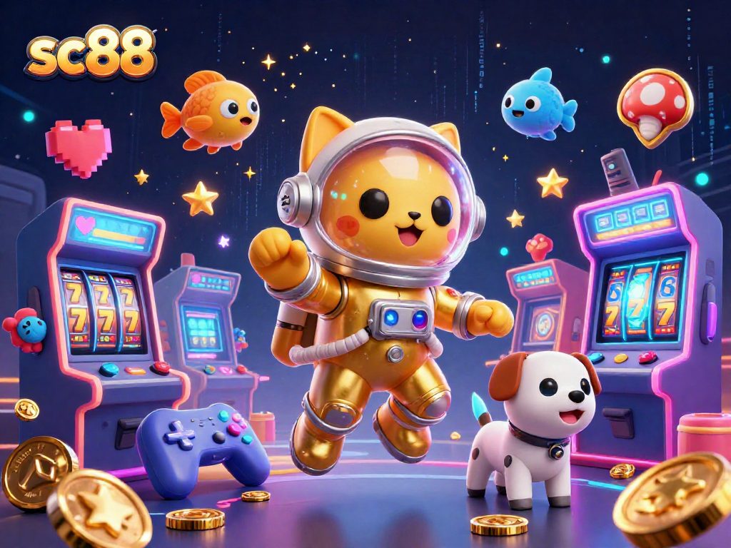 Engage with the thrilling world of sc88 casino adventures featuring dynamic aliens and arcade elements.