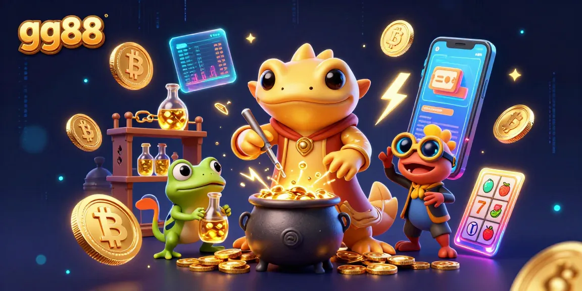 gg88 players win big with the golden alchemist and magical gambling elements.