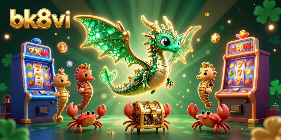 bk8vi unleashes the thrill of the sea dragon jackpot with vibrant 3D casino elements