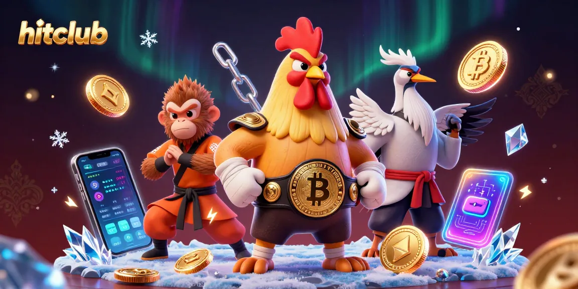Experience the thrill of hitclub with this vibrant 3D scene featuring iconic characters and dynamic game elements.