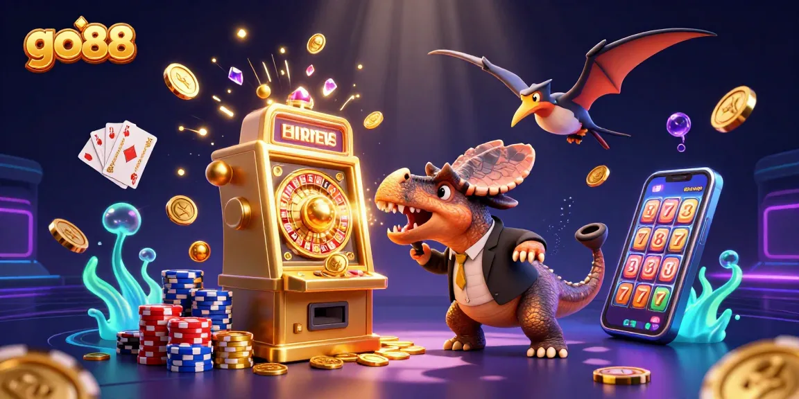 Experience thrilling wins at go88 while a pachycephalosaurus triggers jackpot coins!