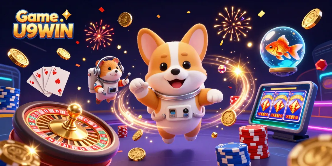 Engage with exciting Game U9WIN action in a vibrant casino scene featuring innovative characters.