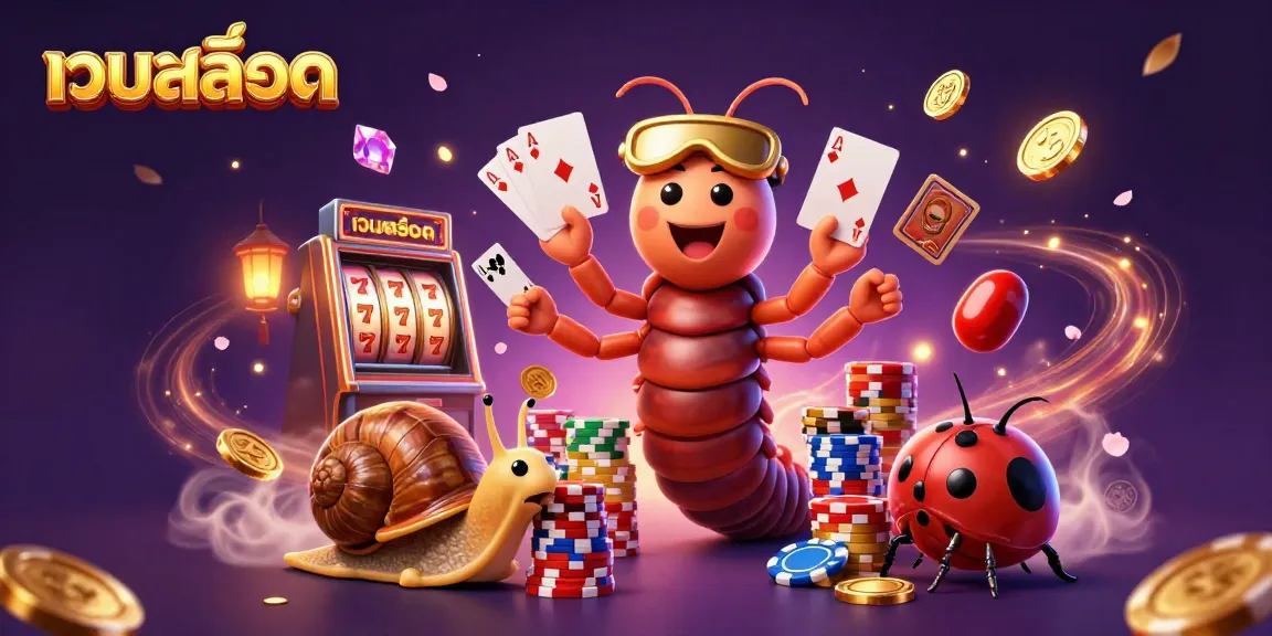 Spin the reels at เว็บสล็อต with a vibrant dealer scene filled with excitement and color.