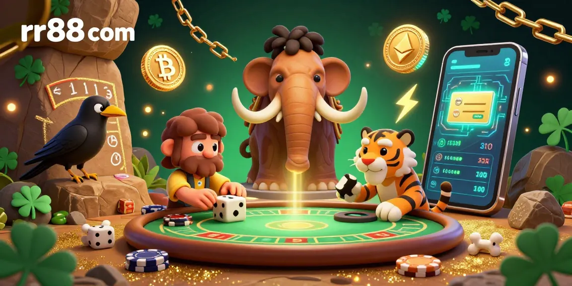 Join the exciting games at rr88 com, where the caveman and sabertooth tiger host thrilling casino adventures!