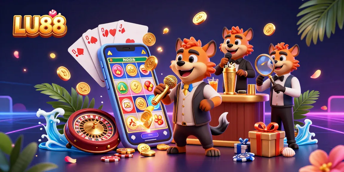 Experience gaming excitement as LU88 hyenas bring laughter to the casino club scene.