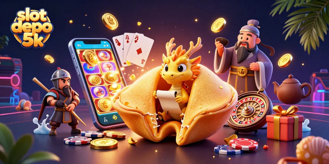 Experience thrilling slot games with the energetic and vibrant slot depo 5k promotion
