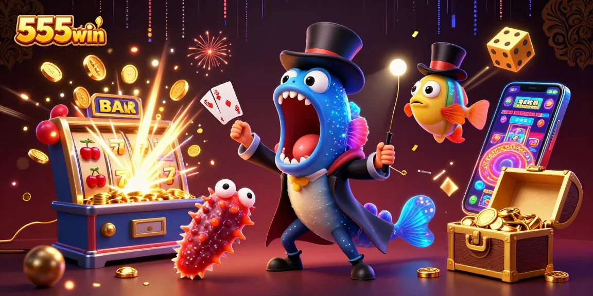 Engage in thrilling wins at 555win featuring dynamic casino action and vibrant characters.