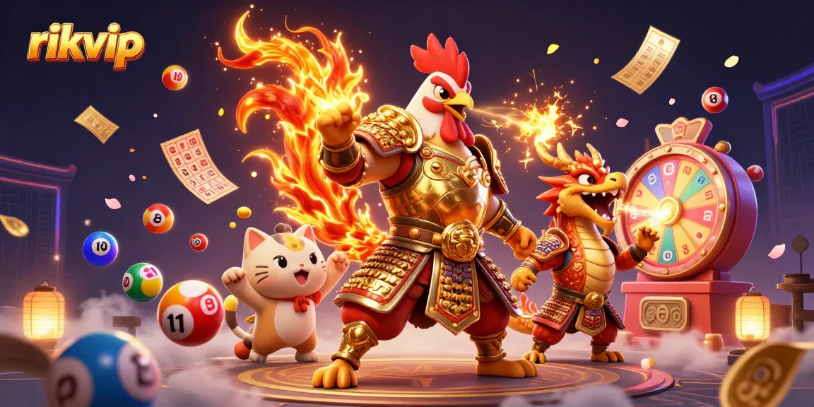 Engage with rikvip to experience vibrant lottery games featuring dynamic elements and lively characters.